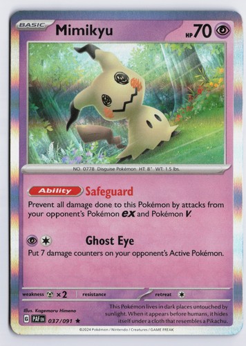 Mimikyu paf 037 091 sv - -,