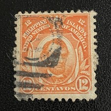 Raro francobollo Filippine /