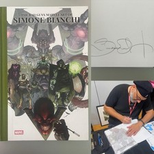 Firmato da Simone Bianchi - THE BAD GUYS MARVEL ART OF SIMONE BIANCHI