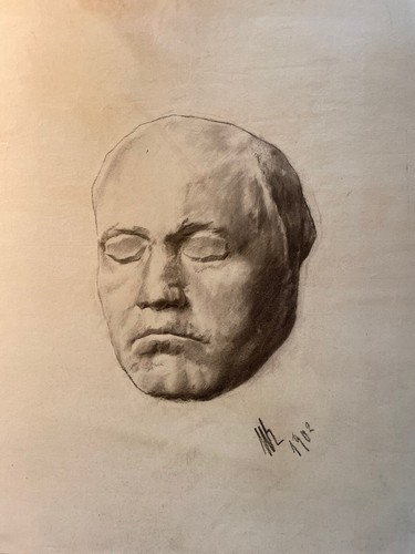 Disegno gesso beethoven - disegno,