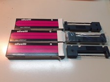 LOTTO 3 NASTRI PER CALCOLATRICE OLIVETTI  LOGOS 40 ... 80 Cod. 80621V NERO