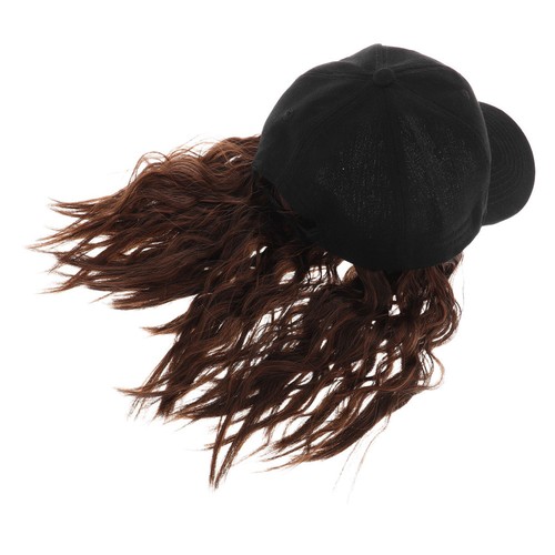 Cappello con capelli finti - capelli,