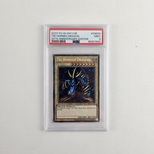 Psa 9 tri horned - yu-gi-oh!,