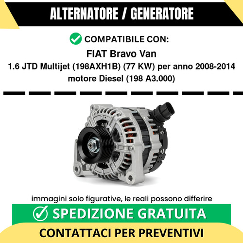 Alternatore fiat bravo - alternatore,