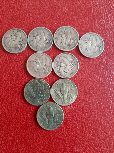 Lotto monete lire - , 10