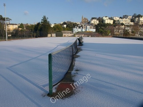 Photo 6x4 tennis courts - tennis, abbey