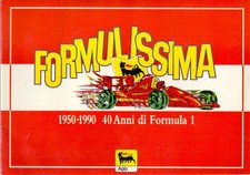 ALBUM FIGURINE Formulissima 1950-1990, 40 anni di Formula 1 Agip, 1992 COMPLETO