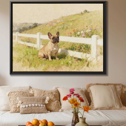 Watercolor dog artwork - watercolor,