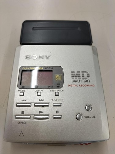 Sony r55 silver minidisc - sony,