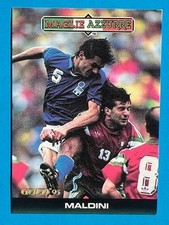 PAOLO MALDINI 309 card Score Gold 93 MAGLIE AZZURRE Calciatori football 1993