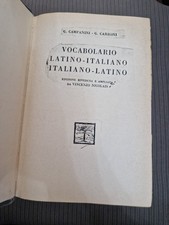 Vocabolario Latino Italiano