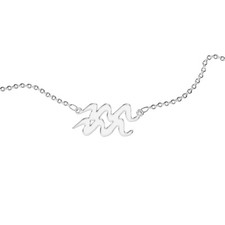 Collana Donna Segno Zodiacale. Gioiello Progettato in Italia Acciaio Anallergico