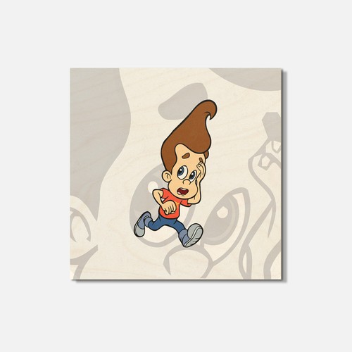 Jimmy neutron cartone - cartone, animato