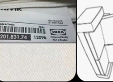 IKEA Kivik Blekinge White