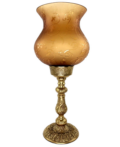 Lampada tavolo ottone e - ottone,