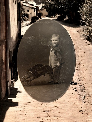Tuta antica foto ragazzo - , che