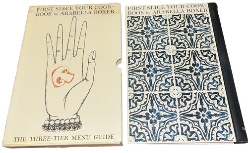 First slice your cookbook - first,
