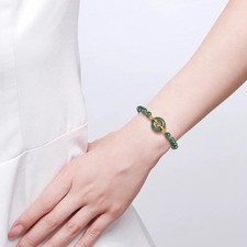 Bracciale perle giada