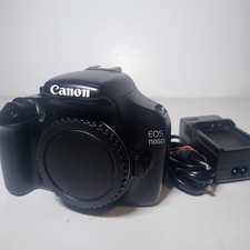 Fotocamera Canon EOS 1100D 12.2MP Digital SLR Camera Nera SOLO CORPO TESTATA