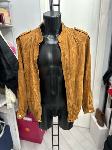 Giacca pelle renna uomo - in,