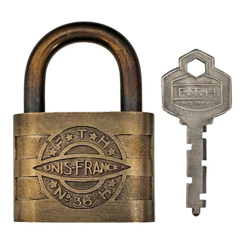 Fth lucchetto ottone con - n.36,