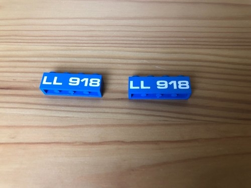 Lego 3010p918 mattoncino - 2x,