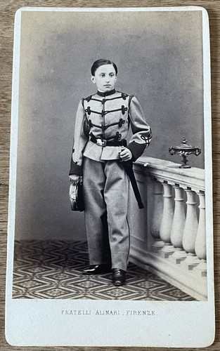 Cdv fratelli alinari allievo - alinari,