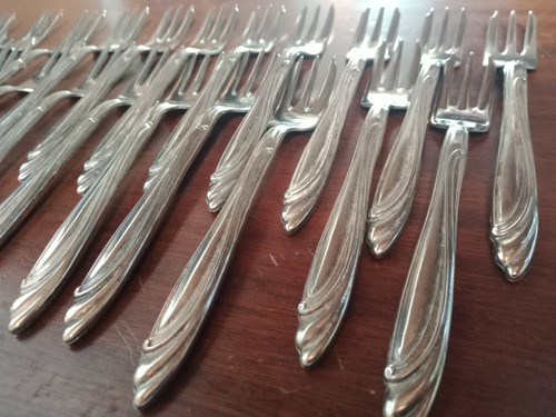Lotto posate argento 800 - 24, in