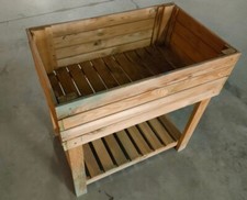 Fioriera a vasca In Legno per giardino e balcone