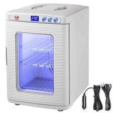 Incubatrice uova rettile bianco 25L 5-60°C LED digitale doppia potenza 12V/110V