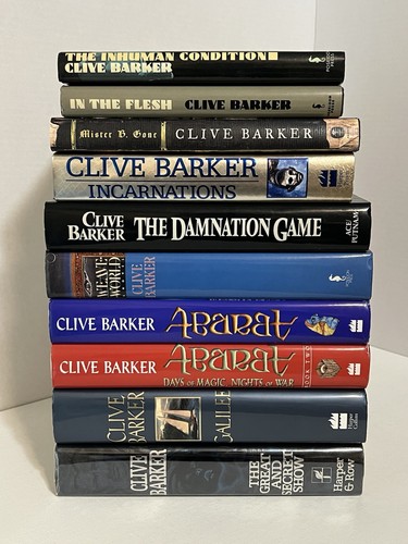 1st edition clive barker - 1st,