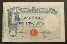 50 LIRE 24/08/1914 BB BARBETTI