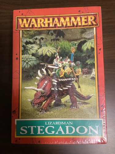 Lizardman stegadon warhammer - stegadon,