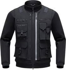 RIDEIRON Giacca da Moto Uomo