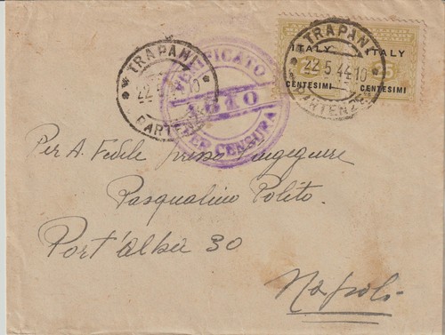 205 amgot occ - occ., sicilia-coppia