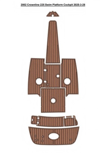 Tappetino pavimento crownline - pavimento,