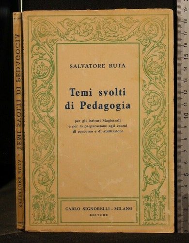 Temi svolti pedagogia - di,