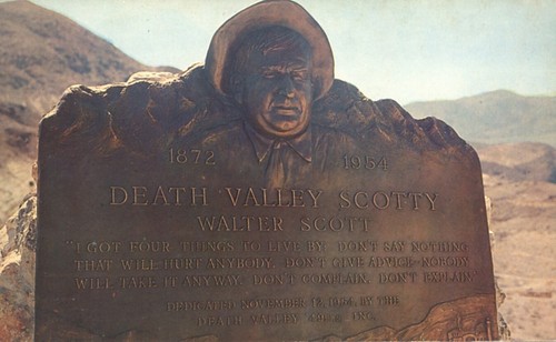 Cartolina death valley scotty - valley,