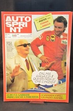 AUTOSPRINT N°14 ANNO XXIII APRILE 1983 ENZO FERRARI RENE' ARNOUX ANNI 80