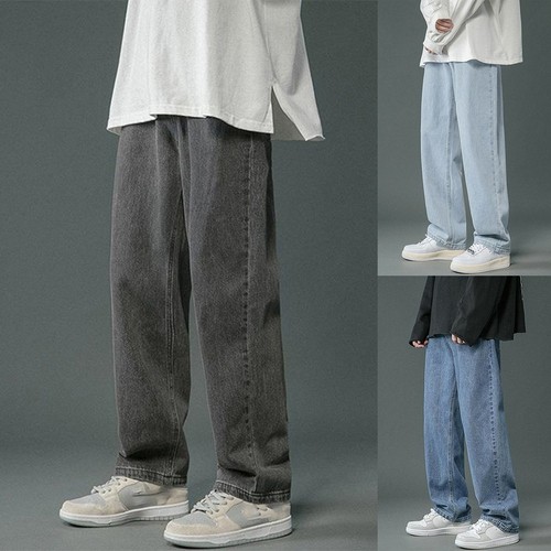 Jeans uomo casual larghi