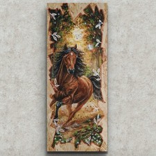 Quadro Con Cavallo Dipinto A