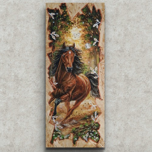 Quadro con cavallo - quadro,