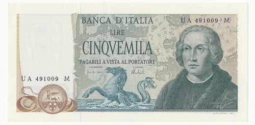 5000 lire colombo - ii, decr