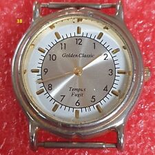 Orologio polso Golden Classic tempus fugit cassa da 31,5 mm for parts vintage