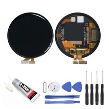 Ecran LCD + Vitre tactile pour Huawei Watch GT3 noir 46mm + OUTILS + COLLE