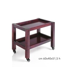 CARRELLO IN LEGNO PER SPA