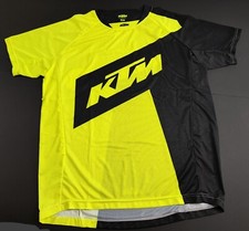 MAGLIA KTM MTB  ENDURO COLORE NERO/YELLOW IN POLIESTERE TRASPIRANTE