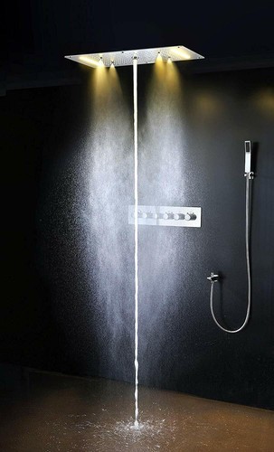 Sistema doccia cascata led - cascata,