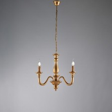 Classic Wooden Chandelier