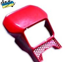 Mascherina Portafaro CEMOTO Rossa YAMAHA XT 600 TENERE' 600 1986 1987 1988
